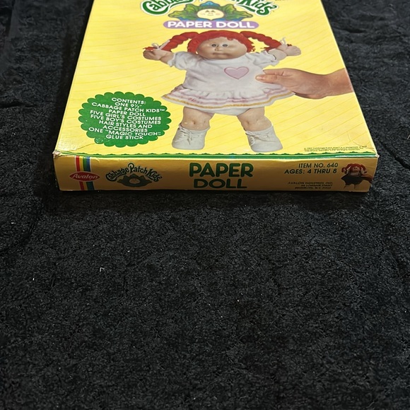 Cabbage Patch Kids Paper Doll set vintage - Picture 7 of 7